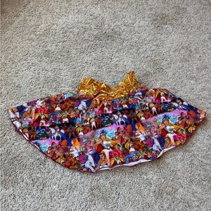 Sweet Petunia Clothing Kids Skirt with She Ra print